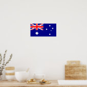 Poster Drapeau australien - Drapeau australien (Cuisine)