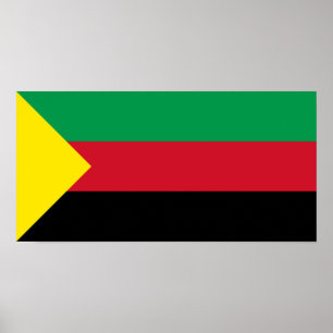 Poster Drapeau Azawad
