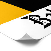 Poster Drapeau Baltimore (Coin)