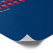 Poster Drapeau Beer Pong (Coin)