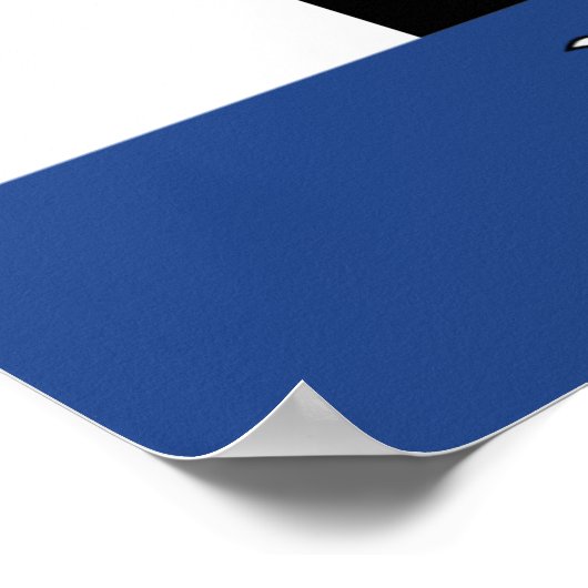 Poster Drapeau Benelux (Coin)