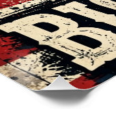 Poster Drapeau Bigfoot Country (Coin)