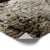 Poster Drapeau Black Grunge Washington DC (Coin)