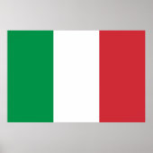Poster Drapeau blanc vert et rouge italien (Devant)