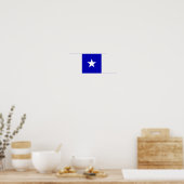 Poster Drapeau bleu Bonnie (Cuisine)