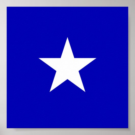 Poster Drapeau bleu Bonnie (Devant)