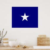 Poster Drapeau bleu Bonnie (Cuisine)