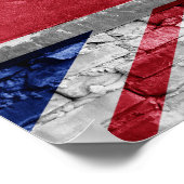 Poster Drapeau britannique (Coin)