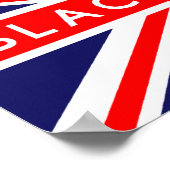 Poster Drapeau britannique Blackpool (Coin)