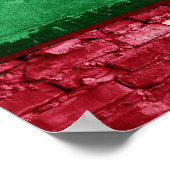 Poster Drapeau bulgare (Coin)