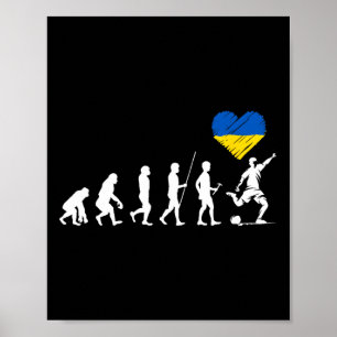 Poster Drapeau Cadeau Ukraine Ukraini Kiev Ukrainien Ukra