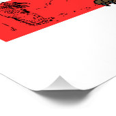 Poster Drapeau Cali Socle Norcal Cencal (Coin)