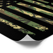 Poster Drapeau camouflage Fafo (Coin)