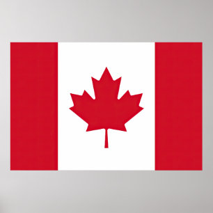 Poster Drapeau Canada