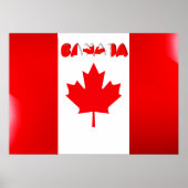 Poster Drapeau canadien (Devant)