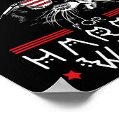 Poster Drapeau Cat Dads For Harris Waltz 2024 Usa (Coin)