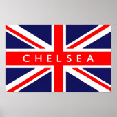 Poster Drapeau Chelsea UK (Devant)