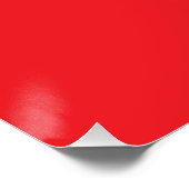 Poster Drapeau chinois (Coin)