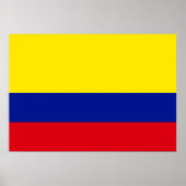 Poster Drapeau Colombie (Devant)