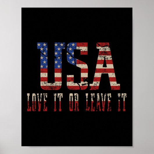 Poster Drapeau Colombie 4 Juillet Etats-Unis Drapeau Colo (Devant)