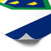 Poster Drapeau Colorado Springs (Coin)