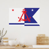 Poster Drapeau d'Alameda (Cuisine)
