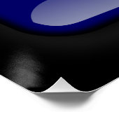 Poster Drapeau d'Anguilla (Coin)