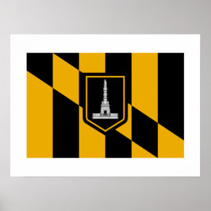 Poster Drapeau de Baltimore