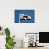 Poster drapeau de Californie (Bureau à domicile)