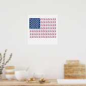 Poster Drapeau de chat (Cuisine)