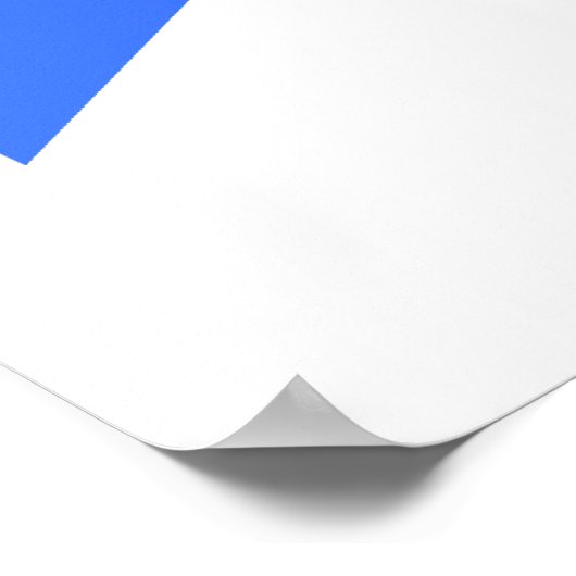 Poster Drapeau de Cracovie, Pologne (Coin)