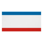Poster Drapeau de Crimée (Devant)