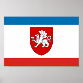 Poster Drapeau de Crimée (Devant)