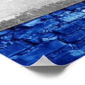 Poster Drapeau de Croatie (Coin)