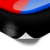 Poster Drapeau de Cuba (Coin)
