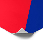 Poster Drapeau de Cuba (Coin)