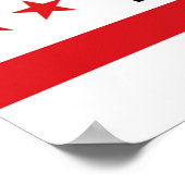 Poster Drapeau de Drenthe (Coin)