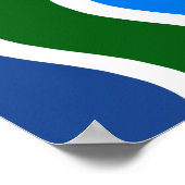 Poster Drapeau de Duluth, MN (Coin)