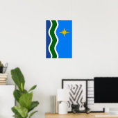 Poster Drapeau de Duluth, MN (Bureau à domicile)