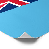 Poster Drapeau de Fidji (Coin)