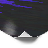 Poster Drapeau de fierté Alexigender Abstrait Squiggly Tr (Coin)