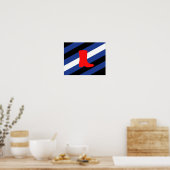 Poster Drapeau de fierté de bottes (Cuisine)