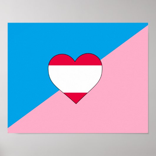 Poster Drapeau de fierté de jeu d'âge (Devant)