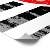 POSTER DRAPEAU DE FIERTE DE PROPRIÉTÉ (Coin)