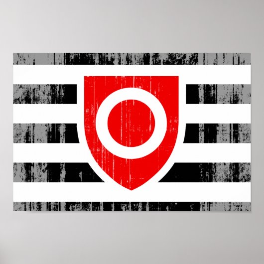 POSTER DRAPEAU DE FIERTE DE PROPRIÉTÉ (Devant)