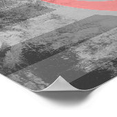 Poster Drapeau de fierté de propriété (Coin)