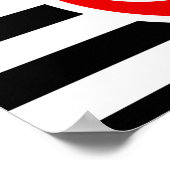POSTER DRAPEAU DE FIERTE DE PROPRIÉTÉ (Coin)