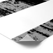POSTER DRAPEAU DE FIERTE DE PROPRIÉTÉ (Coin)