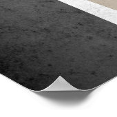 POSTER DRAPEAU DE FIERTE DES CHEVEUX LONGS (Coin)