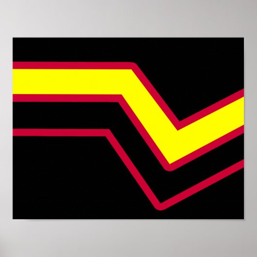 Poster Drapeau de fierté en caoutchouc / latex (Devant)
